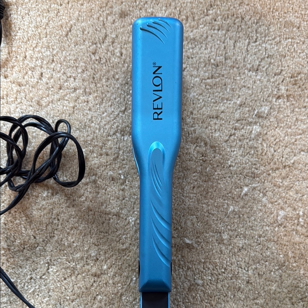 Revlon Blue Hair Straightener